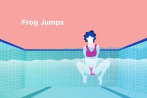 Water Exercise for Arthritis Frog Jumps