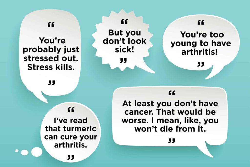 14 Things You Should Never Say to Someone with Rheumatoid Arthritis