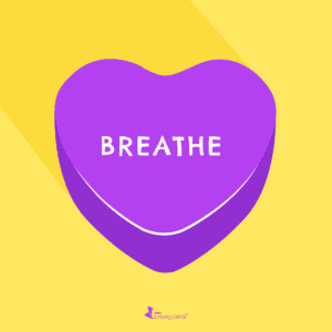 Conversation Hearts for Chronic Illness Breathe