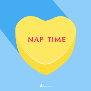 Conversation Hearts for Chronic Illness Nap Time