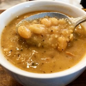 Instant Pot Recipe Basic Bean Soup