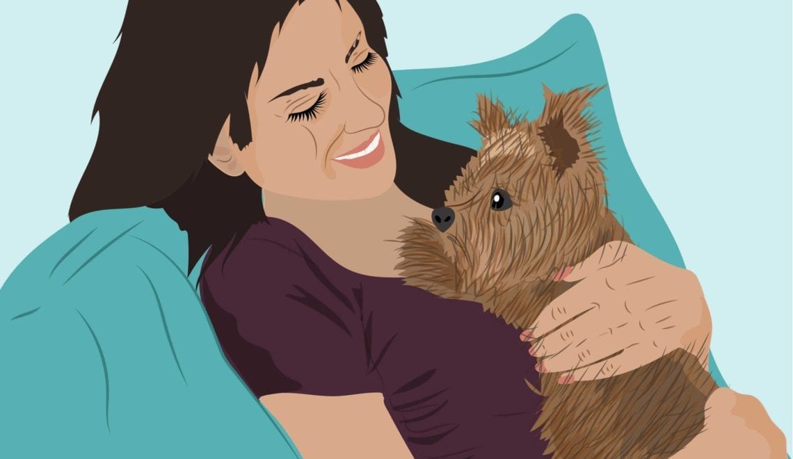 Pets Help Cope with Arthritis Flares