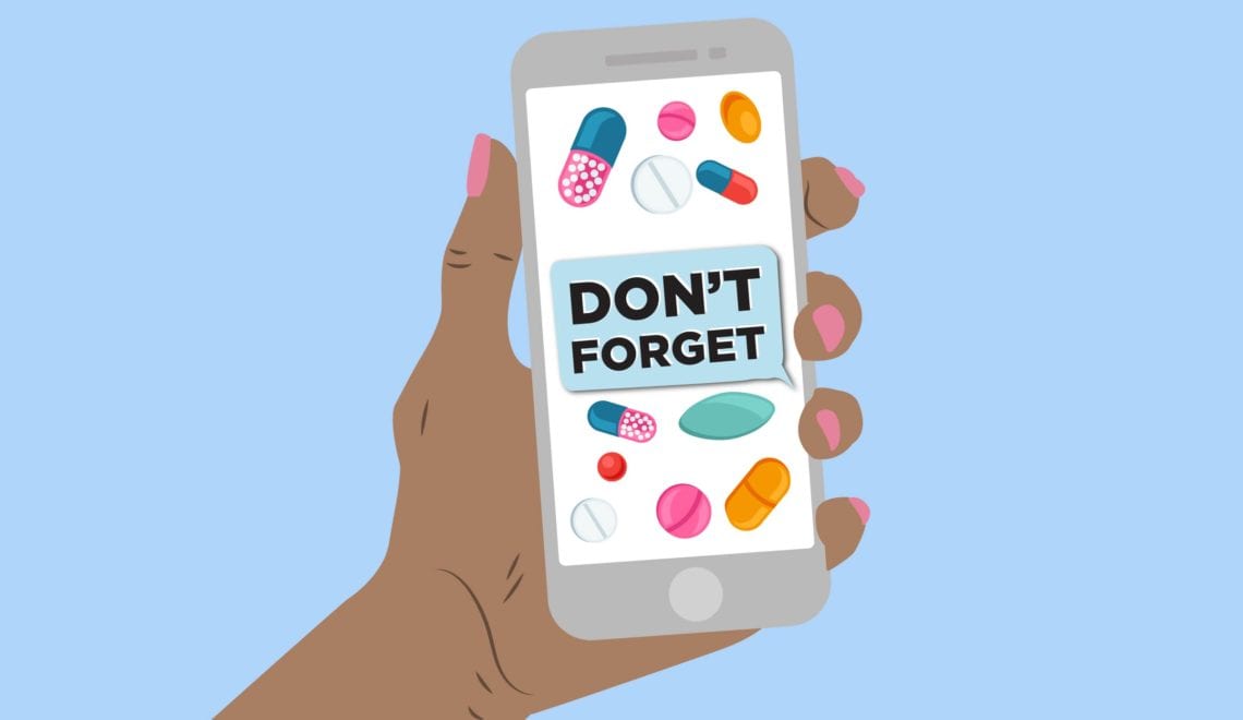 Text Message Medication Reminder