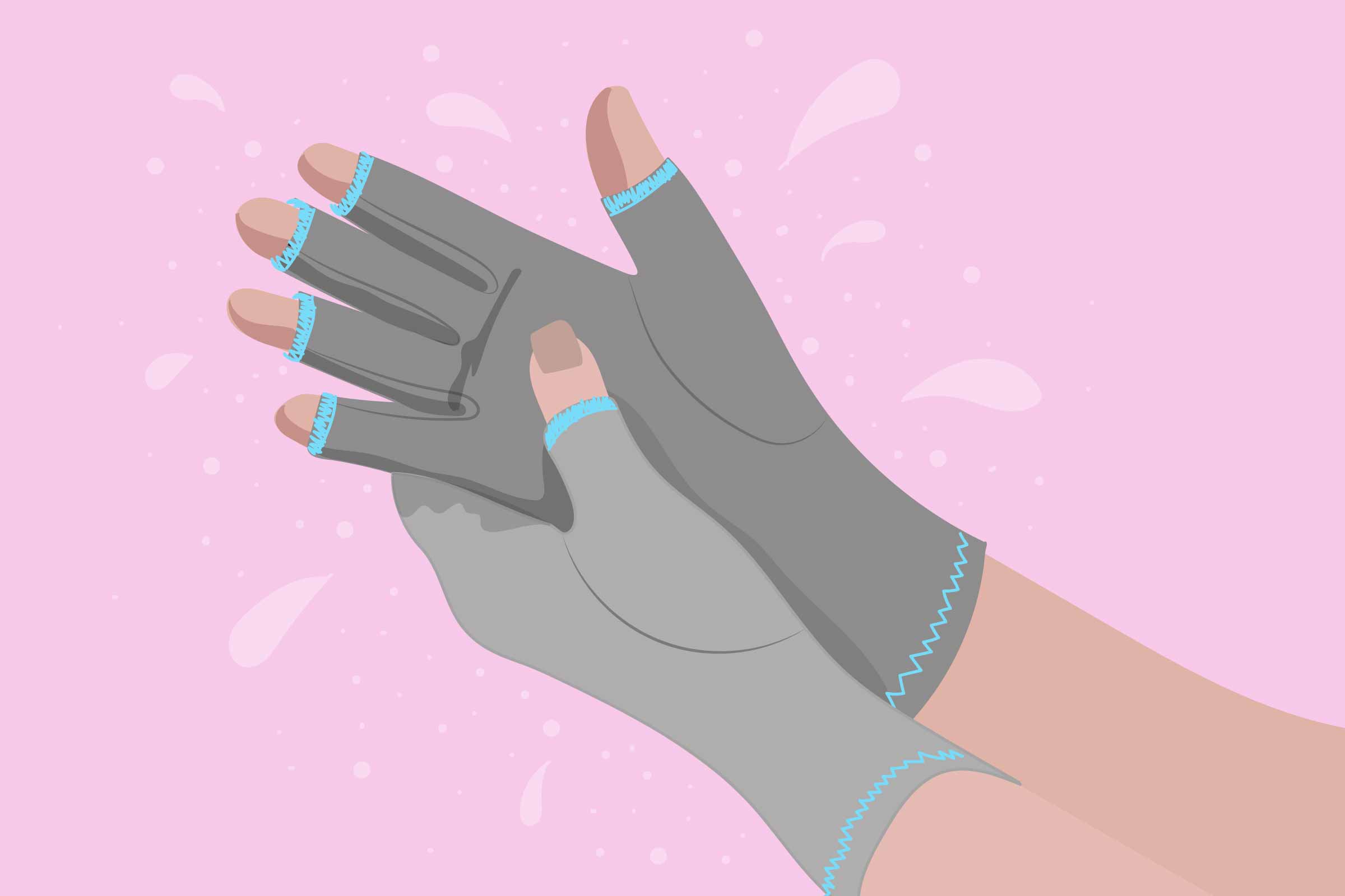what do arthritis gloves do