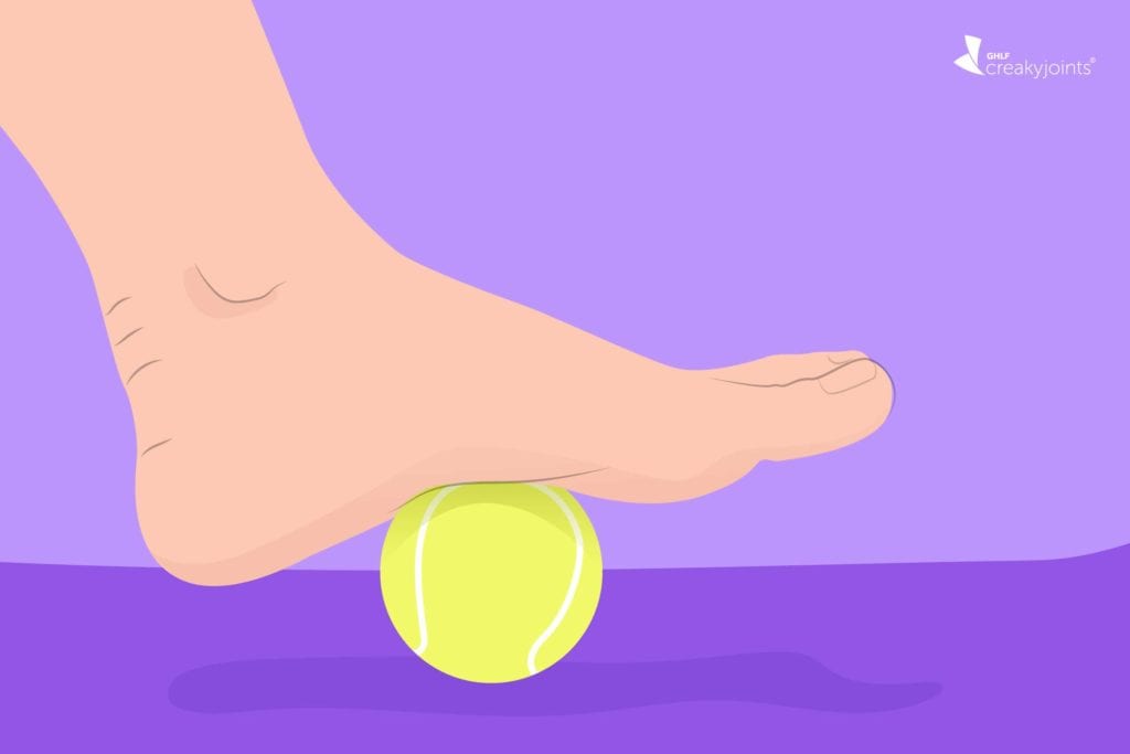 tennis foot pain