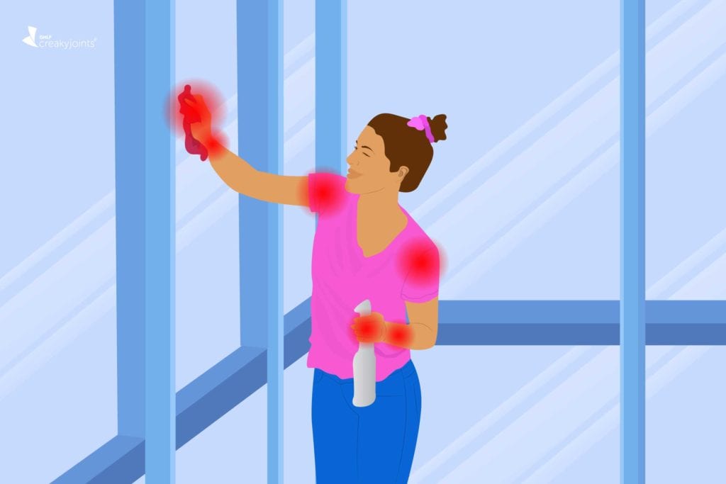 Window Cleaning with Arthritis: How to Wash Windows and Avoid Pain
