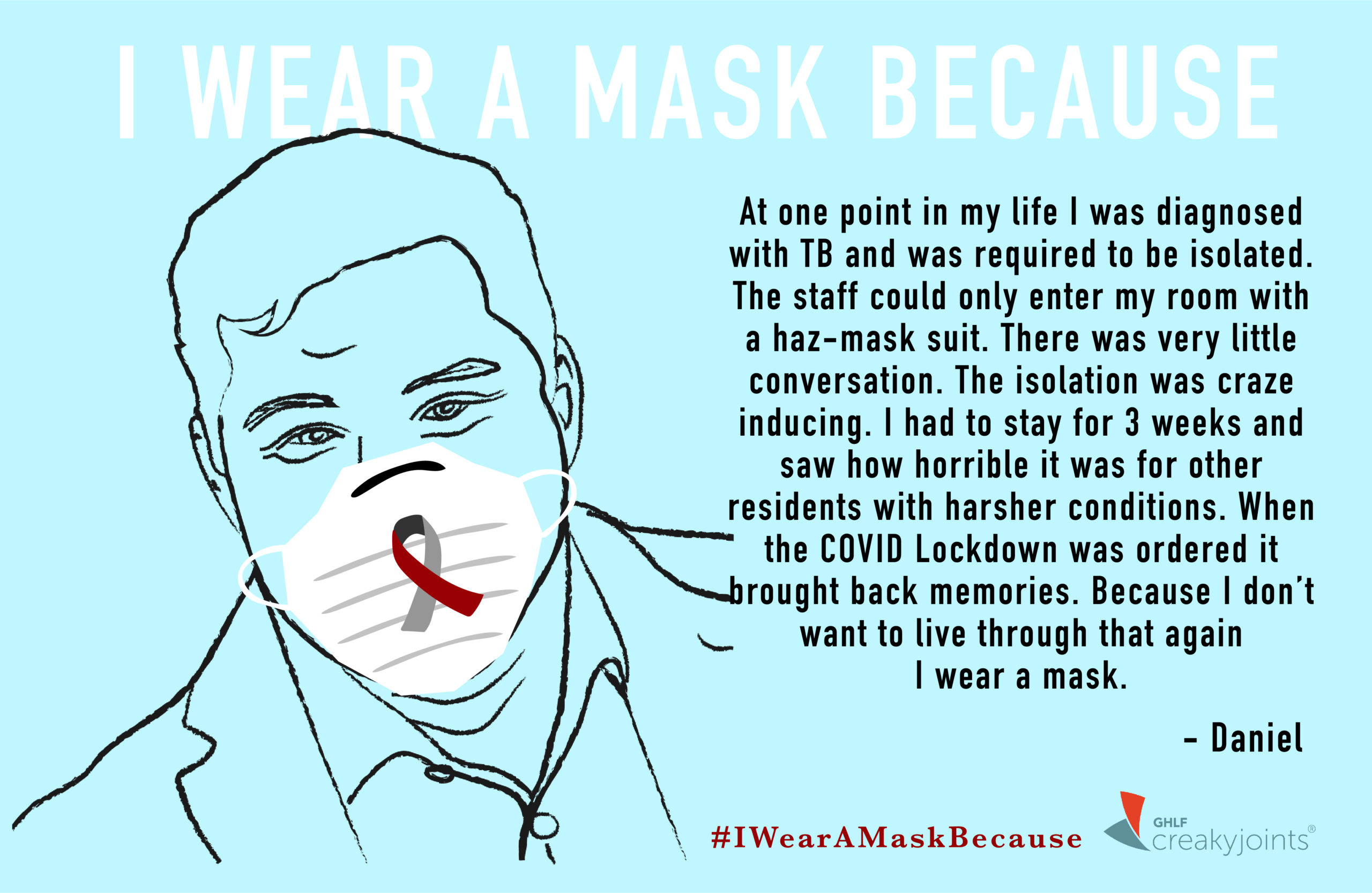 I Wear A Mask Because