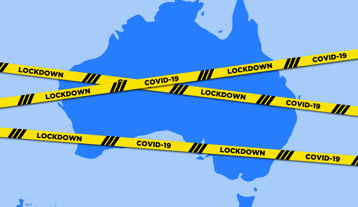 Australia closed due to COVID-19