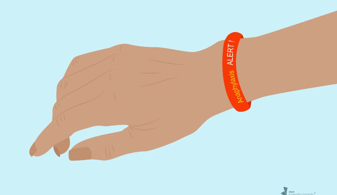 Anaphylaxis Allergy Bracelet