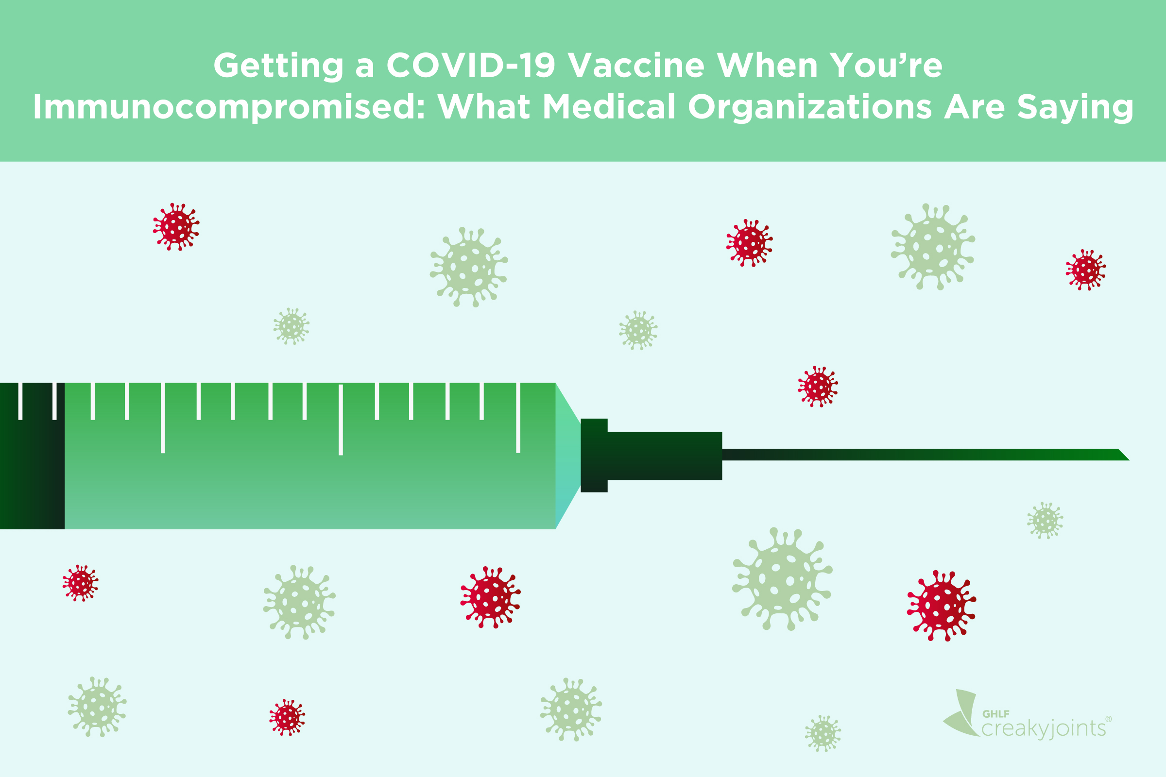 1220 COVID 19 Vaccine Immunocompromised Medical Organizations Logo