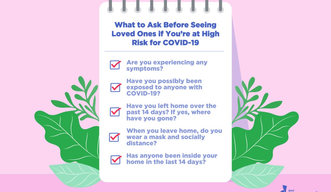 Checklist for Seeing People if You're at High Risk for COVID-19