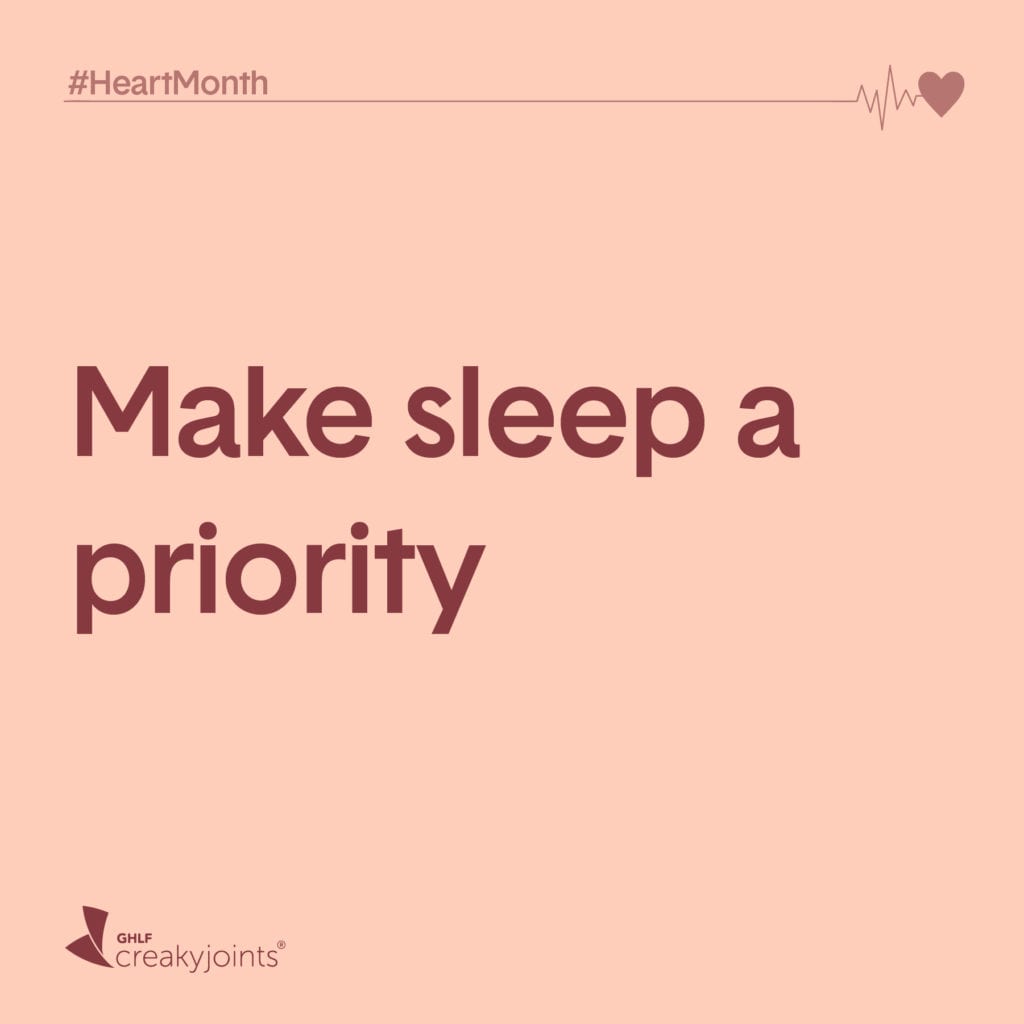 Make sleep a priority