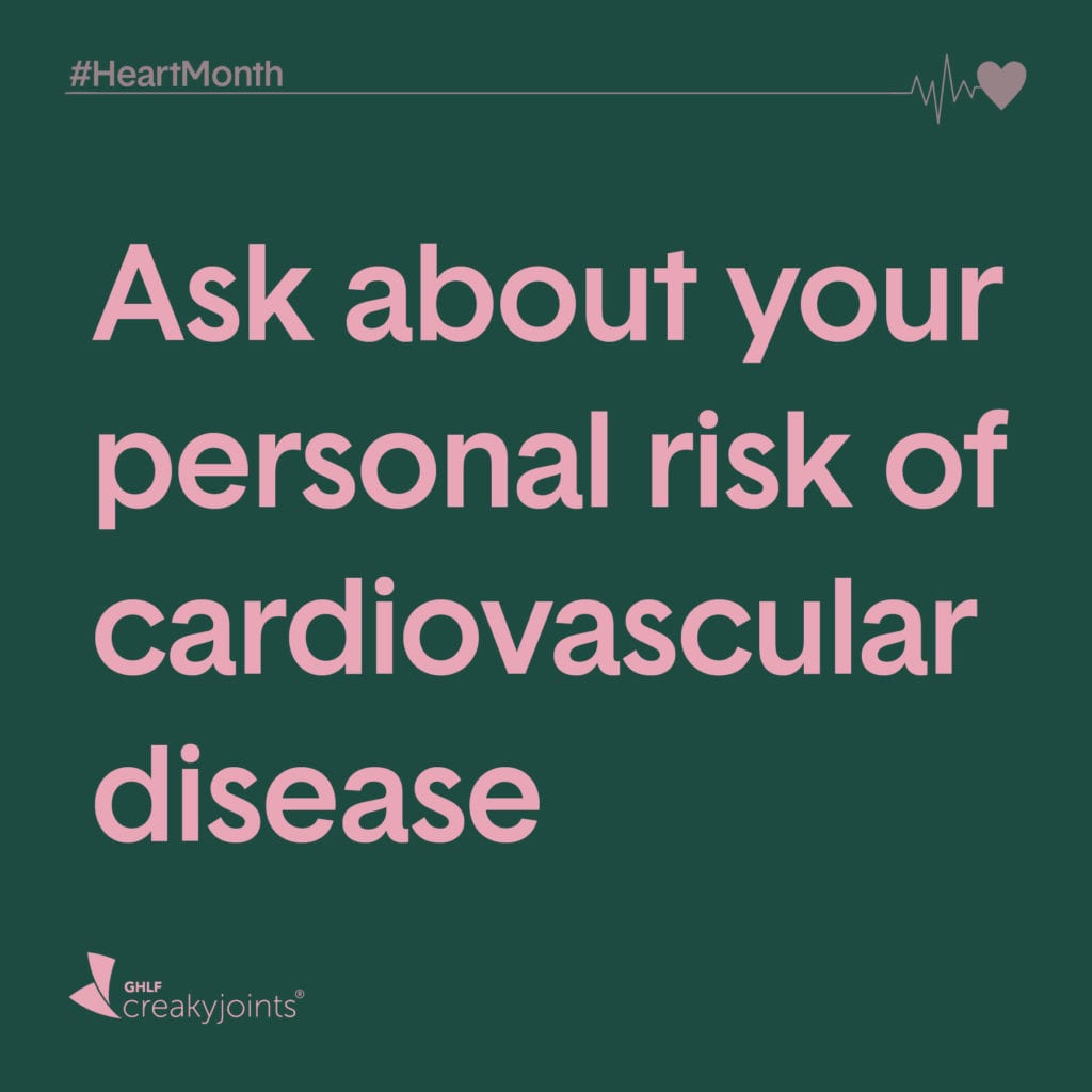 Rheumatoid Arthritis Heart Month Ask About Personal Heart Disease Risk