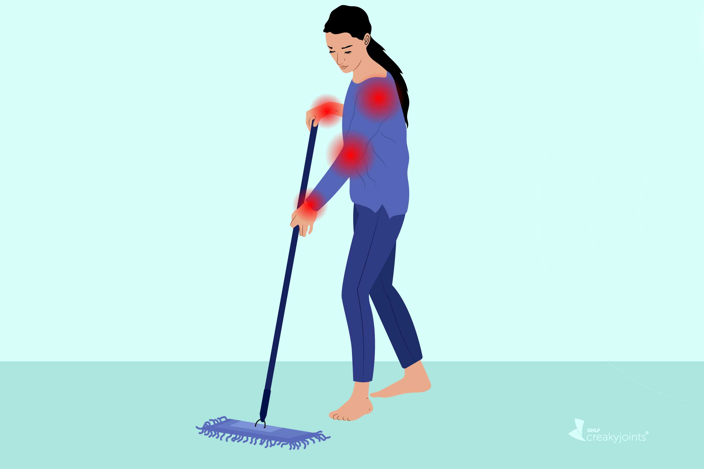 Cleaning with Arthritis: How to Make It Easier