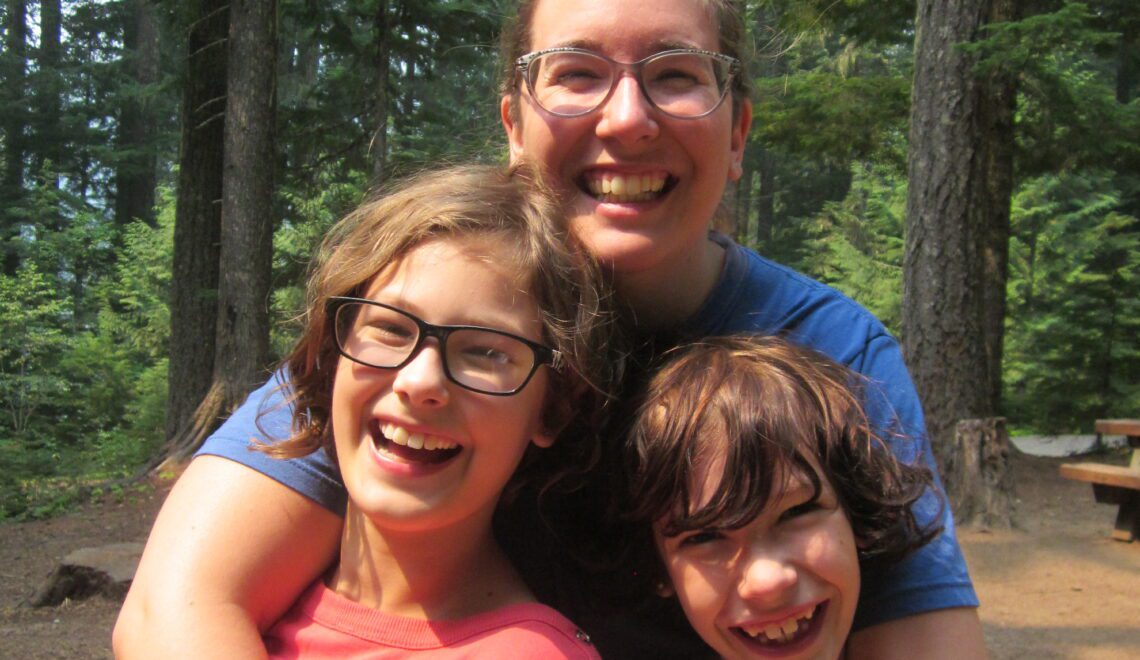 Angie Ebba and family parenting with chronic illness