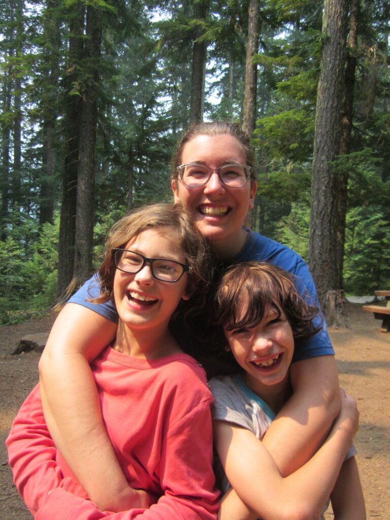 Angie Ebba and family parenting with chronic illness